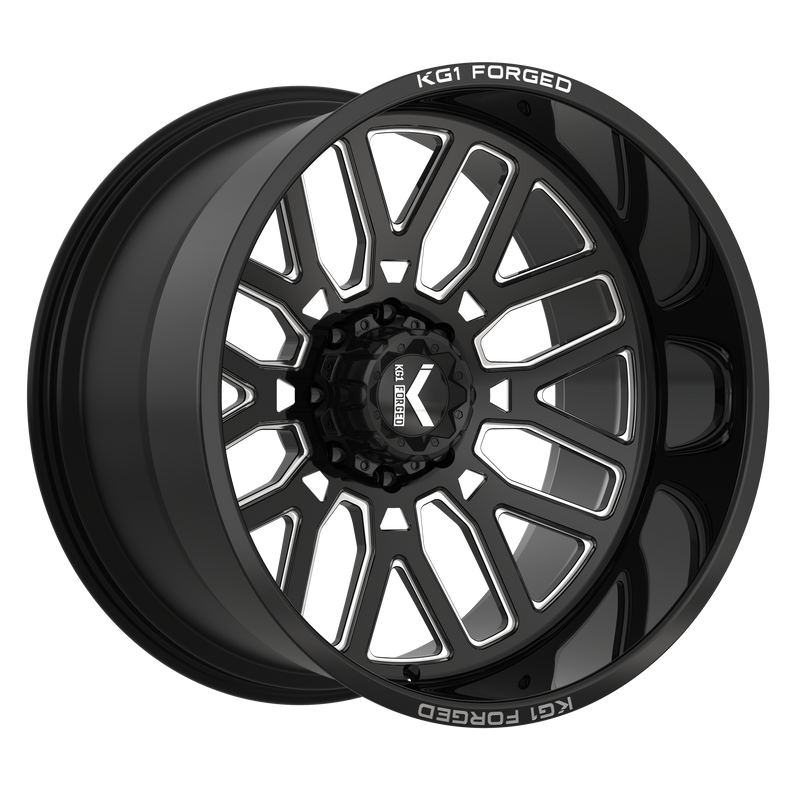 KG1 Forged - Revo | Concave Series | Black and Milled