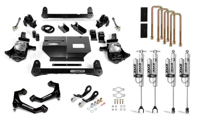 Cognito - 4-Inch Performance Lift Kit with Fox PSRR 2.0 for 2011-2019 Silverado/Sierra 2500/3500 2WD/4WD