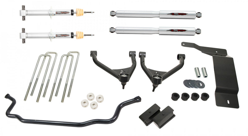 Belltech - 2007-2013 Chevy & GMC 1500 4" Lift Kit -  2wd/4wd