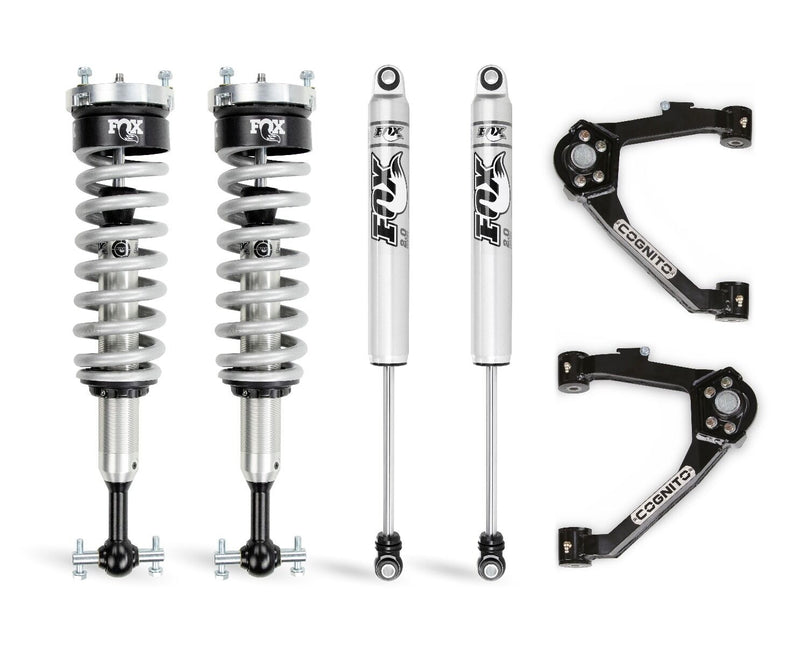 Cognito - 3-Inch Performance Leveling Kit With Fox 2.0 IFP Shocks for 07-18 Silverado/Sierra 1500 2WD/4WD