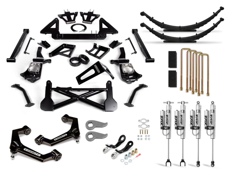 Cognito - 12-Inch Performance Lift Kit with Fox 2.0 PSRR Shocks For 20-24 Silverado/Sierra 2500/3500 2WD/4WD