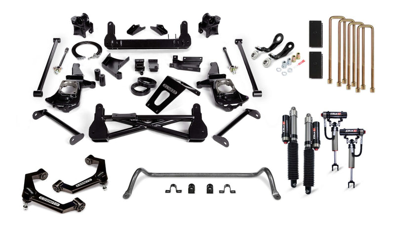 Cognito - 7-Inch Premier Lift Kit with Elka 2.5 Shocks for 2011-2019 Silverado/Sierra 2500/3500 2WD/4WD