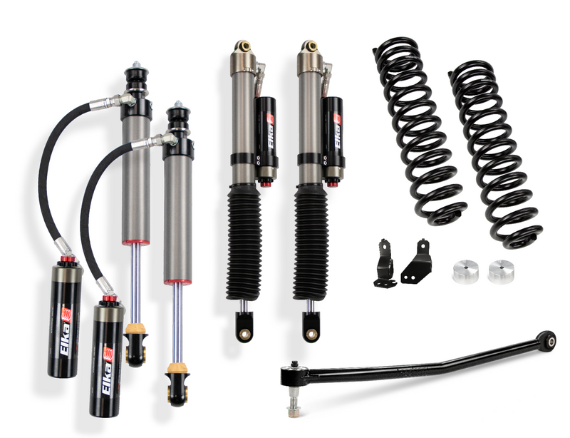 Cognito - 2-Inch Elite Leveling Kit with 2.5 Elka Remote Reservoir Shocks for 17-19 Ford F-250/F-350 4WD