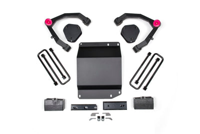 Zone - 2007-2013 CHEVROLET SILVERADO & GMC SIERRA 1500 - 4WD -ZONC29 3.5” ADVENTURE SERIES LIFT KIT