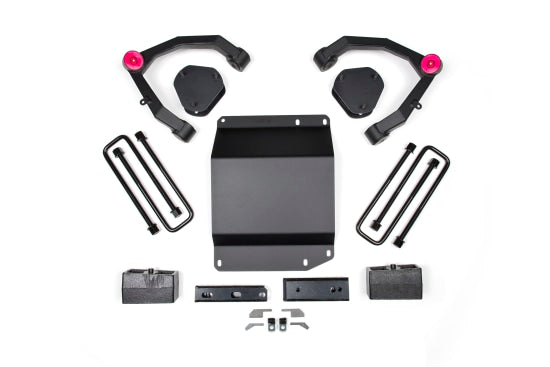Zone - 2007-2013 CHEVROLET SILVERADO & GMC SIERRA 1500 - 4WD -ZONC29 3.5” ADVENTURE SERIES LIFT KIT