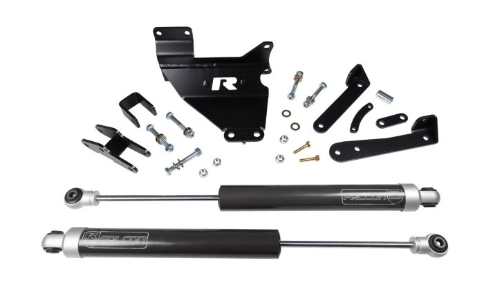 ReadyLIFT - 2013-2023 Dodge/Ram 2500/3500  2WD/4WD - Dual Steering Stabilizer  with Falcon