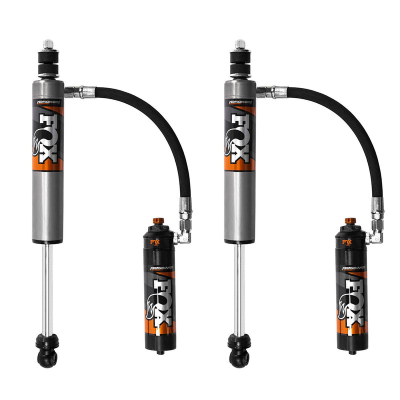 Fox - 2.5 Performance Elite Adjustable w/ Reservoir Shocks Front Pair 2014-2023 Ram 2500 4WD