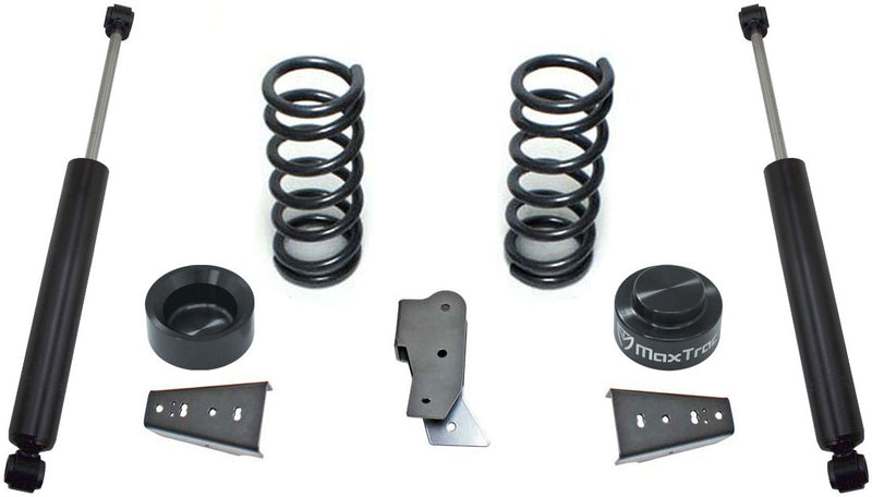 MaxTrac - 2009-2018 Dodge RAM 1500 2WD 4.5" Rear Lift Kit W/ Shocks