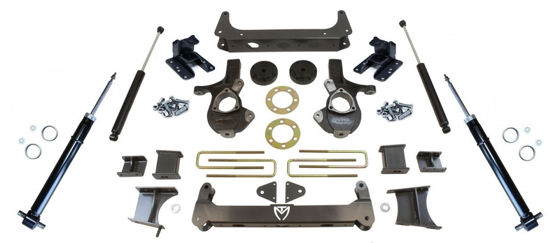 MaxTrac - 2007-2013 Chevy & GMC 1500 Premium 7-8" Adjustable Lift Kit