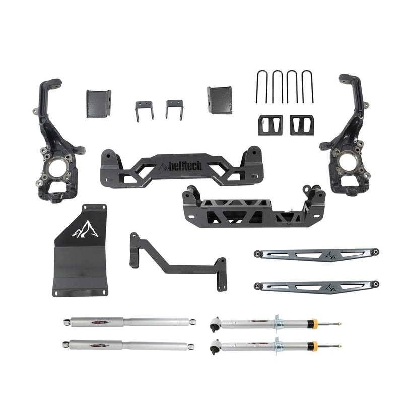 Belltech - 2021-2023 Ford F-150 6"-7" Lift Kit - 4WD