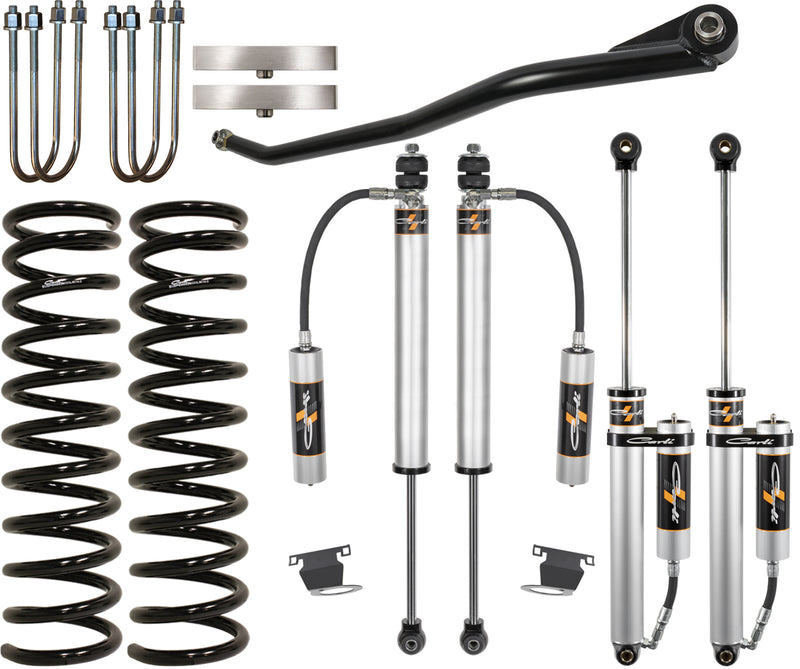 Carli Suspension - 19-23 RAM 3500 4X4 DIESEL 2.5" LIFT CARLI SPEC BACKCOUNTRY LEVELING SYSTEM & 1" BLOCK