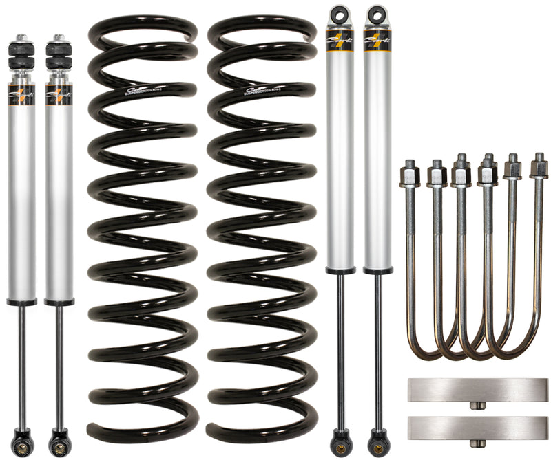 Carli Suspension - 19-23 RAM 3500 4X4 DIESEL 2.5" LIFT CARLI SPEC LEVELING SYSTEM & 1" BLOCK