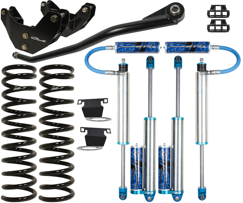 Carli Suspension - Dodge 3" Pintop 2.5 System, Diesel, 2013+ 3500 Base Kit, Auto-Leveling Air Suspension