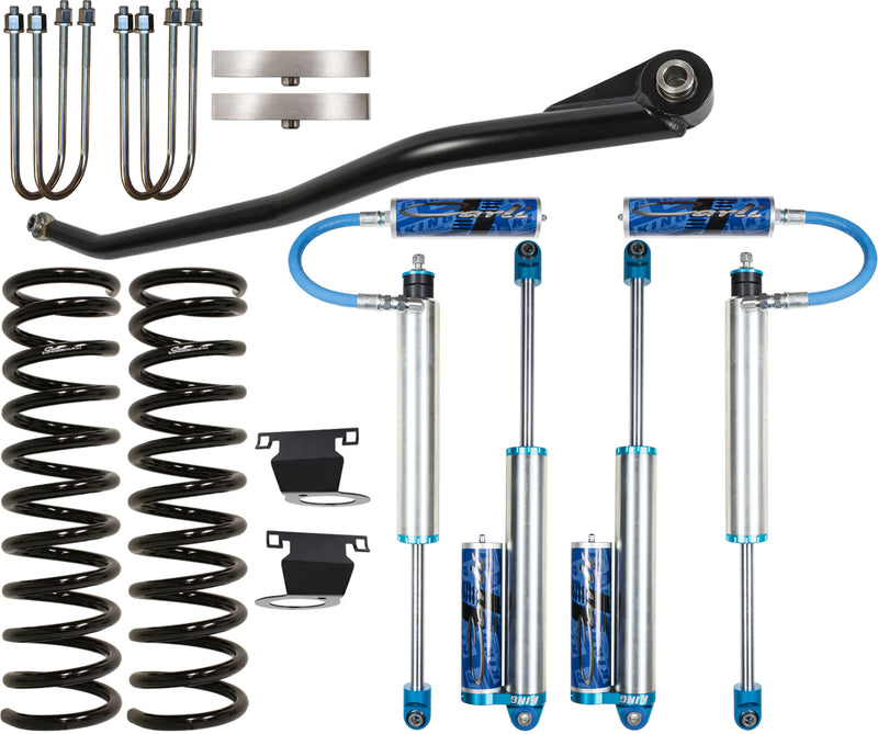 Carli Suspension - 19-23 RAM 3500 4X4 DIESEL 2.5" LIFT CARLI SPEC PINTOP LEVELING SYSTEM & 1" BLOCK