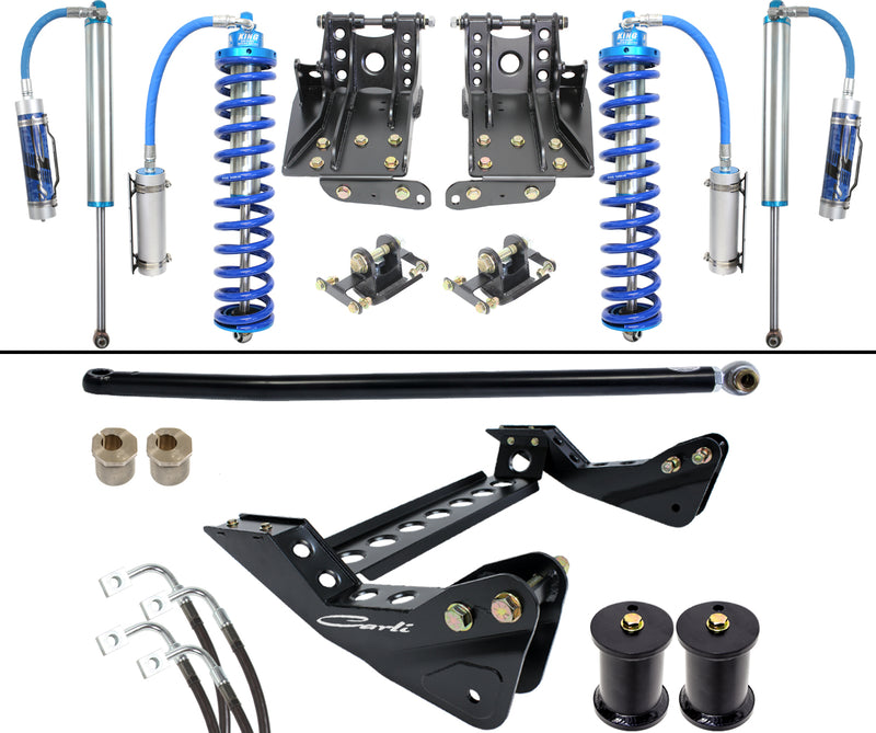 Carli Suspension - Ford 4.5" Coilover 2.5 System , 2008-2010 F250/F350 4WD