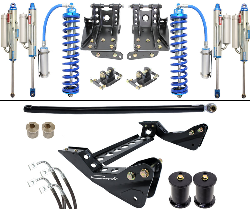 Carli Suspension -4.5" Coilover 2.5 Bypass System, 2011-2016 F250-F350 4WD