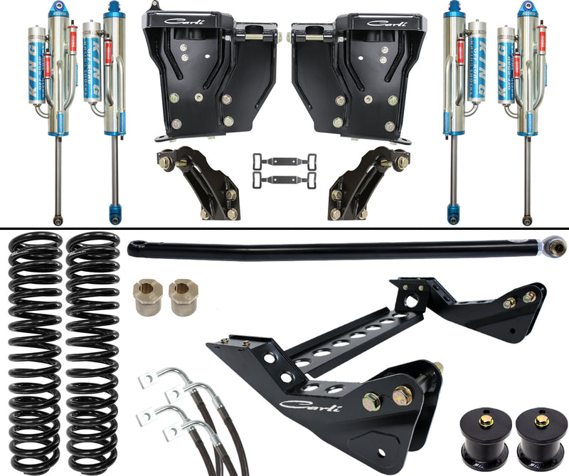 Carli Suspension - 4.5" Unchained 3.0 System, 2005-2007 F250/F350 ,4WD, DIESEL