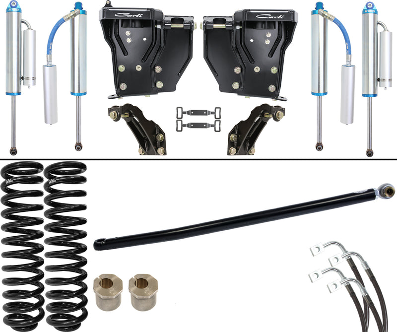 Carli Suspension -2.5" Leveling Dominator System, 2005-2007 F250/F350 ,4WD, DIESEL