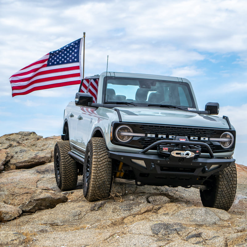 Turn Off-Road - 2021+ Ford Bronco Tailgate Flag Mount