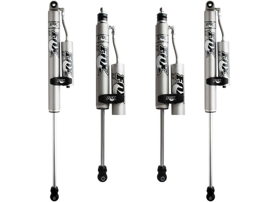 Fox - 2.0 Performance Series Shocks w/ Reservoir Set 2001 - 2010 Chevrolet Silverado and GMC Sierra 2500 HD 4WD RWD