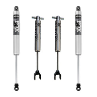 Fox - 2.0 Performance Series Shocks Set 2011-2023 Chevrolet Silverado and GMC Sierra 2500 HD 4WD RWD