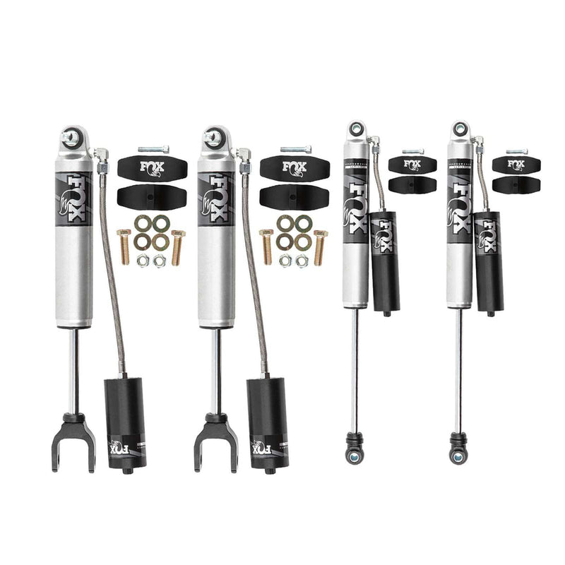 Fox - 2.0 Performance Series Shocks w/ Reservoir Set 2020-2022 GMC Sierra 2500 HD 4WD RWD