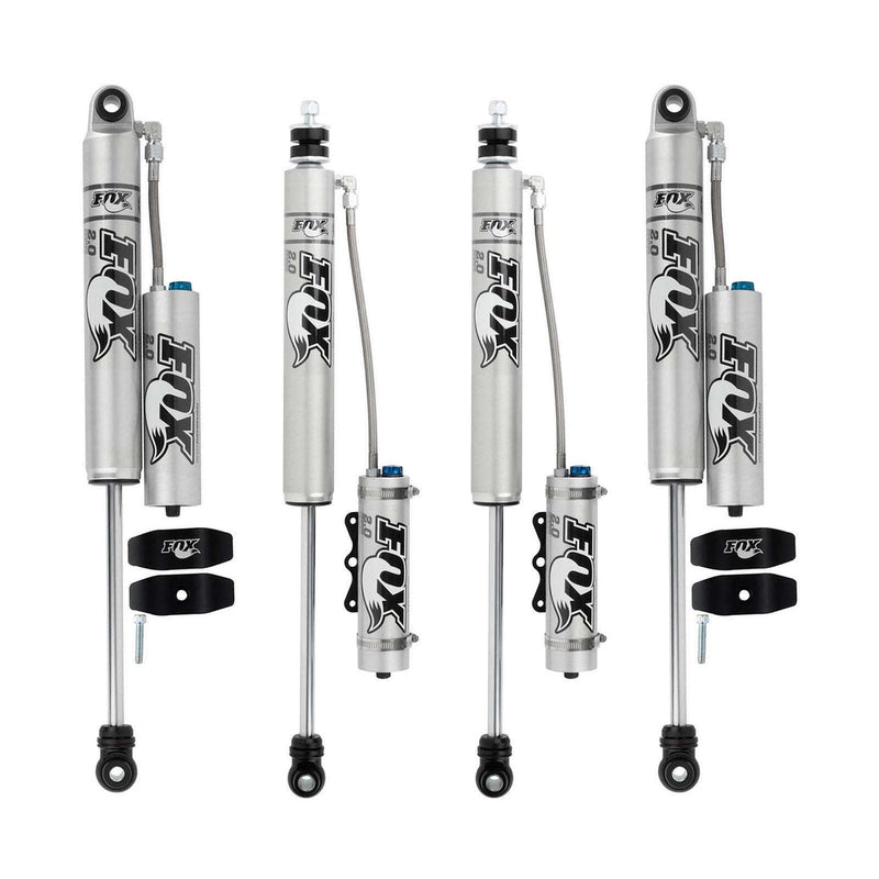 Fox -  2.0 Performance Series w/ CD Reservoir Shocks Set 2017-2023 Ford F-350 Super Duty 4WD