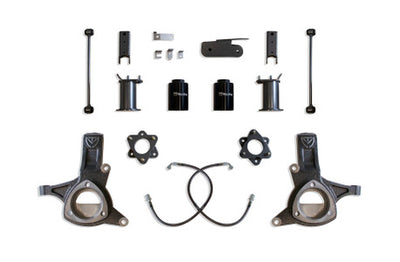 MaxTrac - 2007-2014 Chevy & GMC SUV 2wd W/O Autoride 7.5/5" Lift Kit