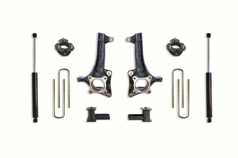 MaxTrac - 2021-2023 Ford F-150 2wd 6.5"/4" MaxTrac Lift Kit W/ Shocks