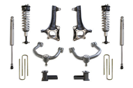 MaxTrac - 2021-2023 Ford F-150 2wd 7.5"/5" MaxTrac Lift Kit W/ FOX Shock