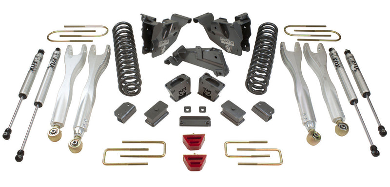 MaxTrac - 2019-2023 Dodge RAM 3500 Dually 4wd 6" MaxPro Elite 4-Link Lift Kit