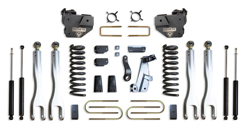 MaxTrac - 2013-2018 Dodge RAM 3500 4wd 8" MaxPro 4-Link Lift Kit