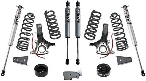 MaxTrac - 2009-2018 Dodge RAM 1500 4.7L V8 2wd 7"/4.5" Lift Kit W/ FOX Shocks