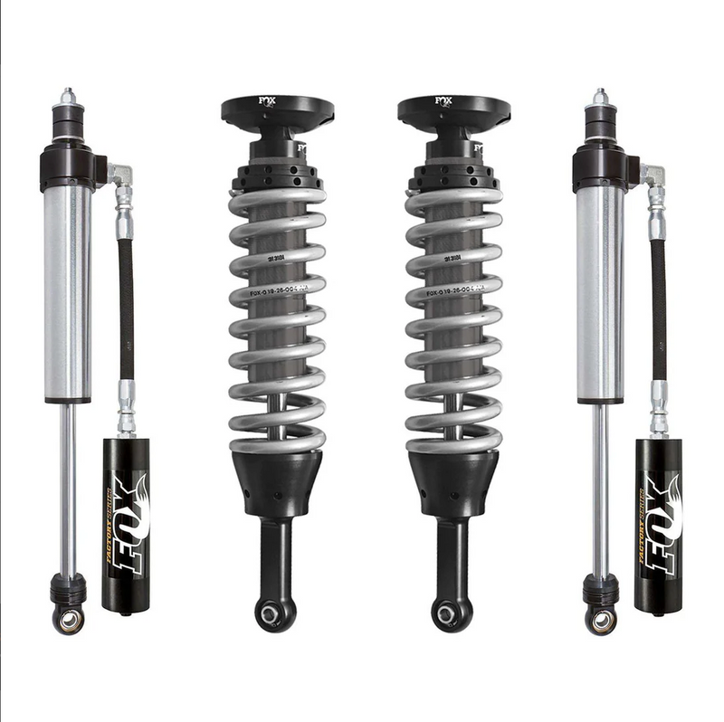 Fox - 2.5 Factory Series Coilovers & Shocks w/ Reservoirs Set w/0-3" lift 2005-2023 Toyota Tacoma 4WD RWD