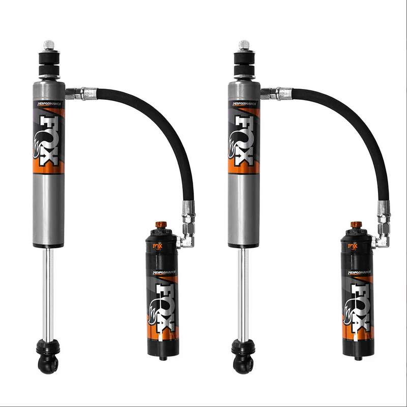 Fox - 2.5 Performance Elite Adjustable w/ Reservoir Shocks Rear Pair 2005-2023 Toyota Tacoma 4WD RWD