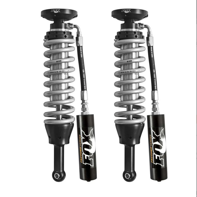 Fox - 2.5 Factory Series Coilovers w/ Reservoir Front Pair 2005-2023 Toyota Tacoma 4WD RWD