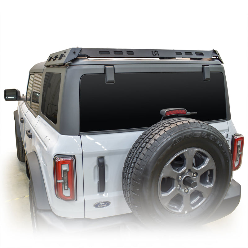 Turn Off-Road - 2021+ Bronco 4 Door Half Roof Rack