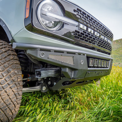 Turn Off-Road - 2021+ Ford Bronco Baja Front Bumper & Skid Plate