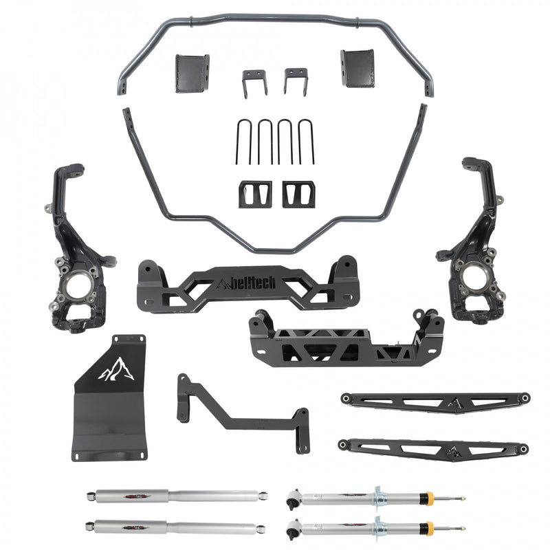 Belltech - 2021-2023 Ford F-150 5"-7" Lift Kit - 4WD