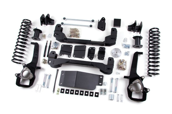 Zone - 2009-2011 DODGE RAM 1500 - 4WD - 6” STRUT SPACER LIFT WITH TAIL-HIGH REAR END