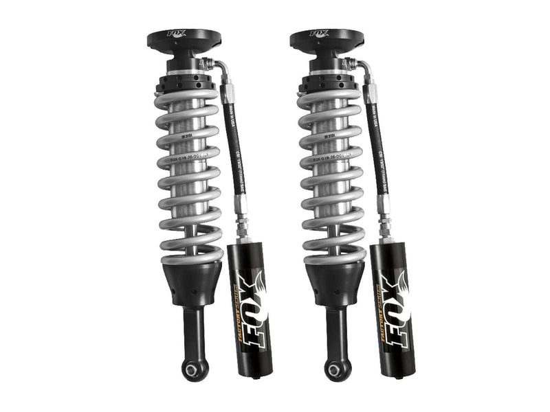 Fox -  2.5 Factory Series Coilovers w/ Reservoir Front Pair w/0-3" lift 2014-2018 Chevrolet Silverado 1500 4WD RWD w/UCA