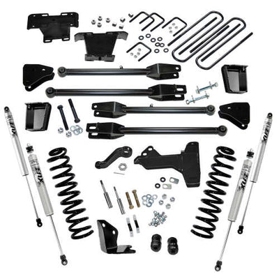 Super Lift - 2005 - 2007 F250/F350 4WD 4in Ford Lift Kit | Diesel w/ 4-link Conversion