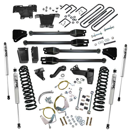 Super Lift - 2008 - 2010 F250/F350 4WD 4in Ford Lift Kit | Diesel w/ 4-link Conversion