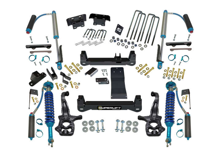 Super Lift - 2019 - 2022 6 inch Lift Kit 2019-2022 Chevy/GM Silverado/Sierra 1500 4WD with King Shocks