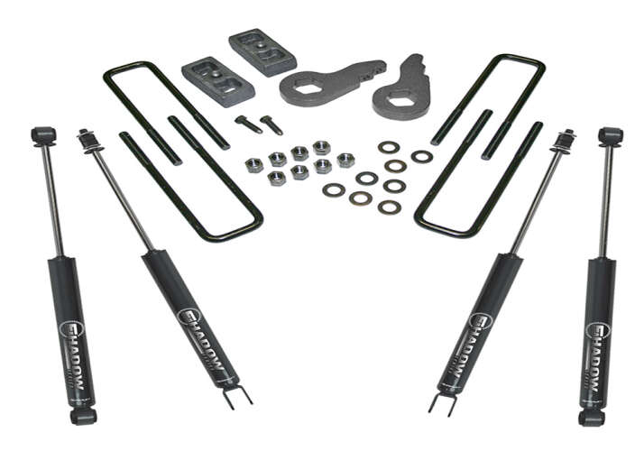 Super Lift - 2007 - 2018 2.5in Chevy/GMC 1500 Lift Kit 4WD/2WD