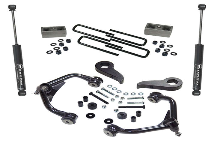 Super Lift - 2011 - 2019 3in Chevy/GMC 2500/3500 Lift Kit 4WD/2WD