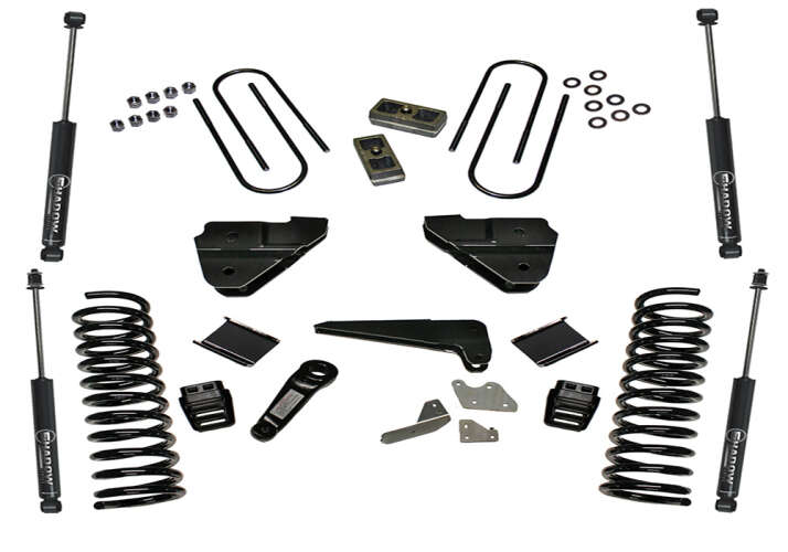 Super Lift - 2013 - 2018 Ram 3500 4in Dodge Lift Kit Diesel 4WD