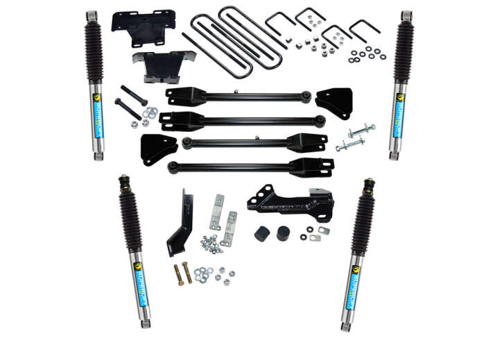 Super Lift - 2017 - 2021 F250/F350 4WD 4in Ford Lift Kit | 4-Link Kit - Diesel