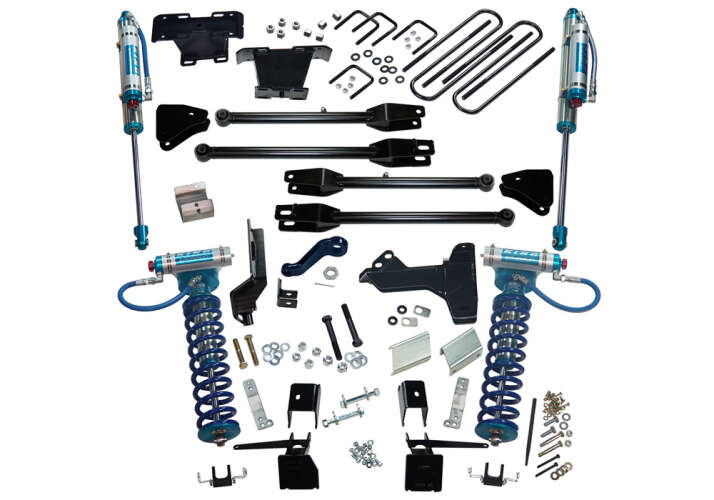 Super Lift - 2017 - 2022 F250/F350 4WD 4in Ford Lift Kit | KING Edition 4-Link Kit