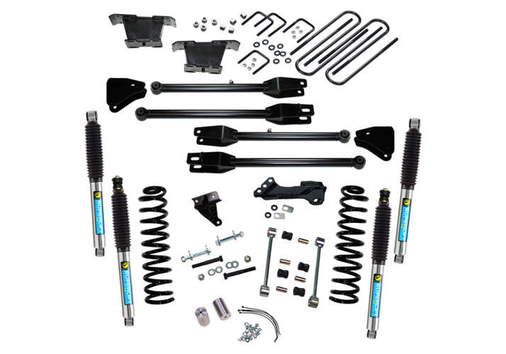 Super Lift - 2008 - 2010 F250/F350 4WD 4in Ford Lift Kit | Diesel w/ 4-Link Conversion